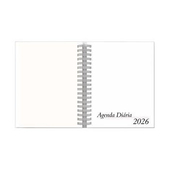 Agenda Diária 2026 Wire-o Capa Fantasia com Laminação Brilho - LG3593