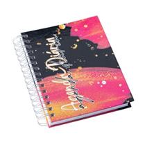 Agenda Wire-o Capa Fantasia com Laminação Brilho - LG3595