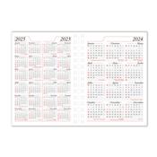 Agenda Diária 2026 Wire-o Capa Premium Azul com Ano - LG3457