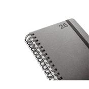 Agenda A5 com Argolas em Pele 2026 - 66215