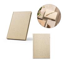 Caderno A5 com Capa Dura  em Resíduos de Cevada - 93623