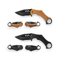 Canivete Dobrável em Aço Inox - 94360