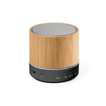 Caixa de Som Portátil em Bambu - 97441
