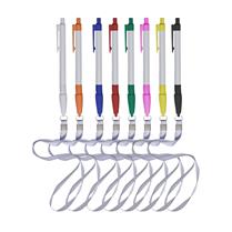 Caneta Plástica com Cordão - 01094