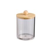 Porta Objetos com Tampa de Bambu - 07046B