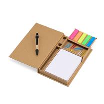 Bloco de Anotação com Autoadesivos e Caneta - 06106