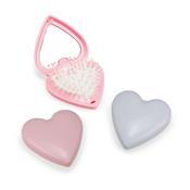 Escova com Espelho formato Coração - 18919