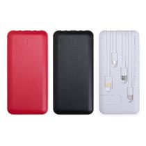 Power Bank 10.000mAh com Lanterna e Multissaídas - 08219