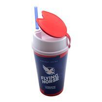 Copo 550 ml Com Tampa Porta Snacks Mold Label