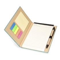 Bloco de Anotações com Autoadesivos e Caneta - 18938