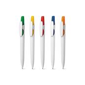 Esferográfica de Acabamento Brilhante com Ponteira Frost Colorida e Tinta Dokumental®