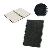 Caderno A5 com Capa de Feltro Reciclada - 93635