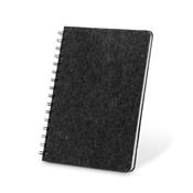 Caderno A5 com Capa de Feltro Reciclada - 93635