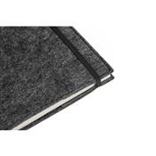 Caderno A5 com Capa de Feltro Reciclada - 93636