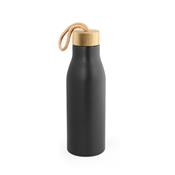 Squeeze de Aço Inox e Tampa Bambu de 570 ml - 94379
