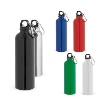 Squeeze de Aço Inox com Mosquetão de 820 ml - 94380