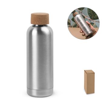 Squeeze de Aço Inox com Tampa de Cortiça 760 ml - 94381