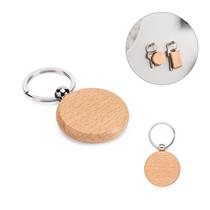 Chaveiro Redondo de Madeira - 95094