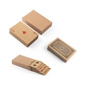 Jogo de Baralho em Papel Kraft - 98149