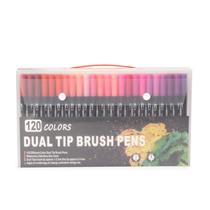 Kit de Canetinhas com Ponta Dupla 120 Cores - 08332B-120