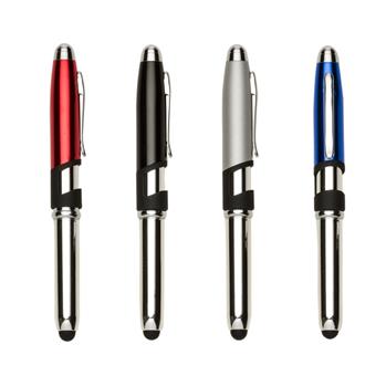 Mini Caneta Semimetal Touch com Suporte