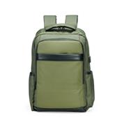 Mochila de Couro Sintético com USB de 21 Litros - 08172A