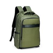 Mochila de Couro Sintético com USB de 21 Litros - 08172A