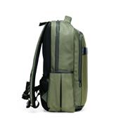 Mochila de Couro Sintético com USB de 21 Litros - 08172A