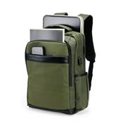 Mochila de Couro Sintético com USB de 21 Litros - 08172A