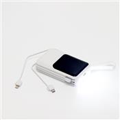 Power Bank 10.000 mAh com Lanterna e Multissaídas - 08011