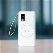 Power Bank 10.000 mAh e Carregamento via Indução ou via Cabo - 09145