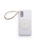 Power Bank 10.000 mAh e Carregamento via Indução ou via Cabo - 09145
