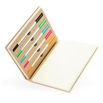 Bloco de Anotações com Cinco Canetas - 19038