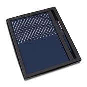 Kit Escritório com Caderno de Capa em PU e Caneta Metálica - CAD450