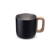 Caneca Térmica com Alça de Madeira de 400 ml - CA9540