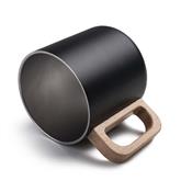 Caneca Térmica com Alça de Madeira de 400 ml - CA9540