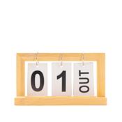 Calendário Permanente de Madeira - 19025