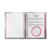 Planner Feminino em Wire-o Rosa - LG3485 Rosa