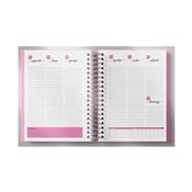 Planner Feminino em Wire-o Azul - LG3486 Azul