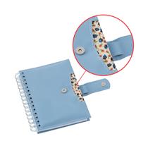 Planner Elite Azul Wire-o c/ Fecho de Imã + Sup. p/ Cartão e Caneta - LG3495 Azul