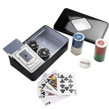 Kit Poker com 80 Fichas - 19055