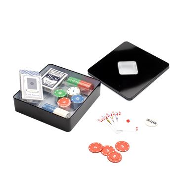 Kit Poker com 100 Fichas - 19054