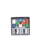 Kit Poker com 100 Fichas - 19054