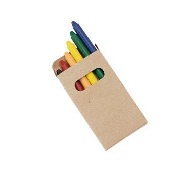 Kit Giz de Cera 6 Cores - 15423