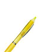 Caneta Plástica com Marca Texto - 09112