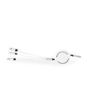 Cabo USB Retrátil 3 em 1 - 19073