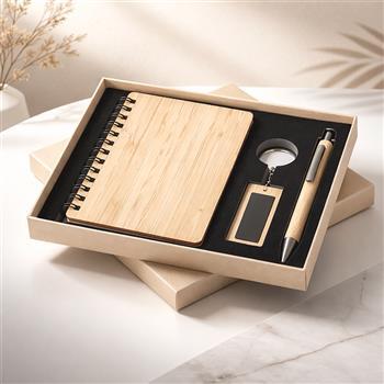 Kit Executivo Ecológico 3 Peças - 19081