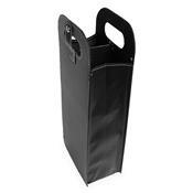 Porta Vinho Duplo em Couro Sintético - 19127