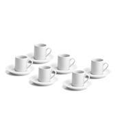 Jogo De Xícaras Com Pires Em Porcelana 50 ml - CO-03054