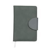 Caderneta de Couro Sintético com Fecho Magnético - 19152